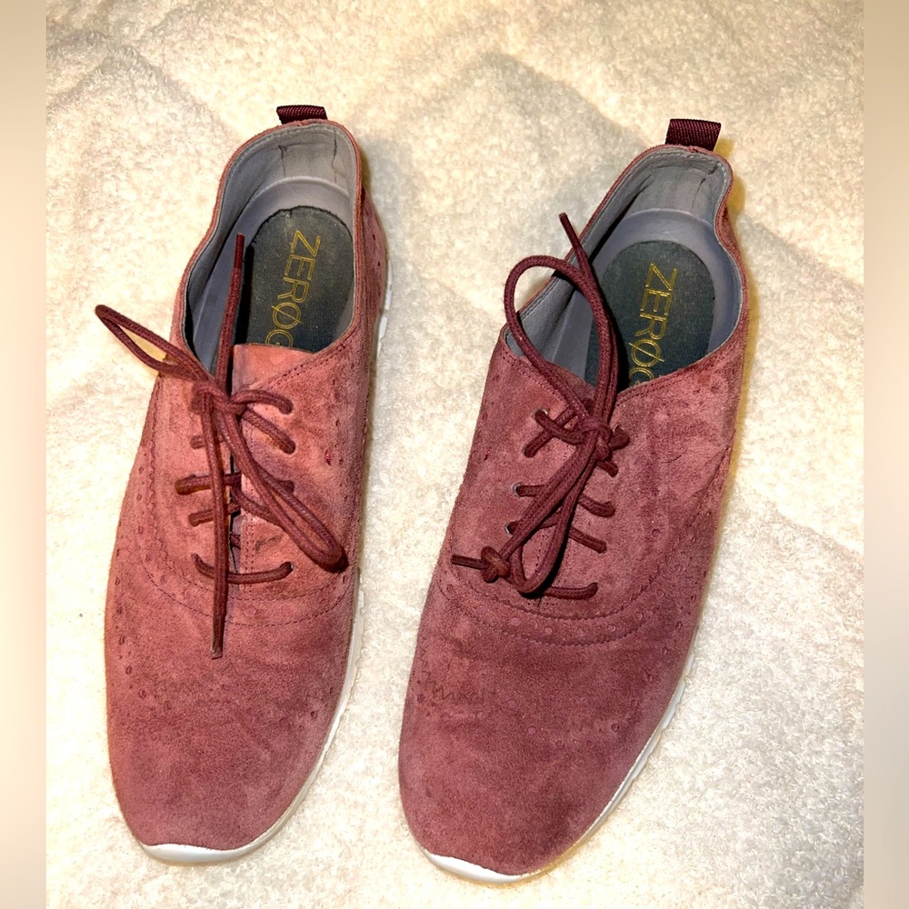 Cole Haan ZeroGrand sneakers rose color. Size 7.